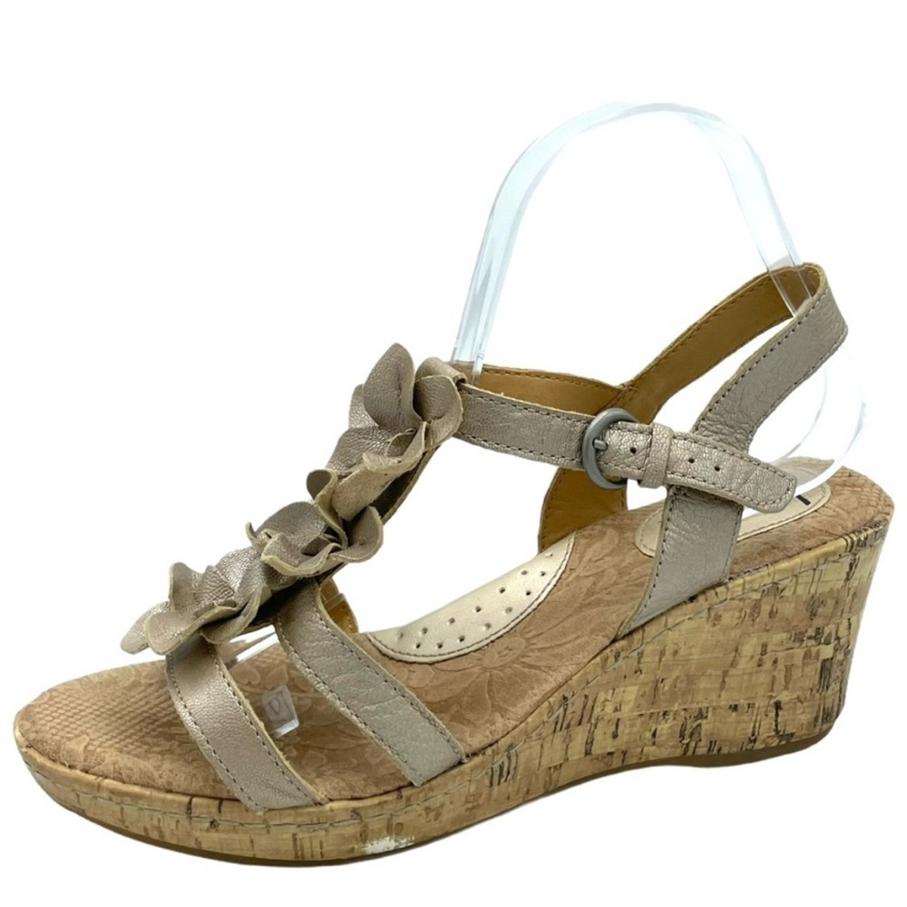 b.ø.c. Born Concept Keenan T-Strap Wedge Sandal 8